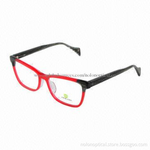 2014 Latest Lamination Acetate Optical Eyeglass Frame for Unisex, OEM/ODM Orders Available